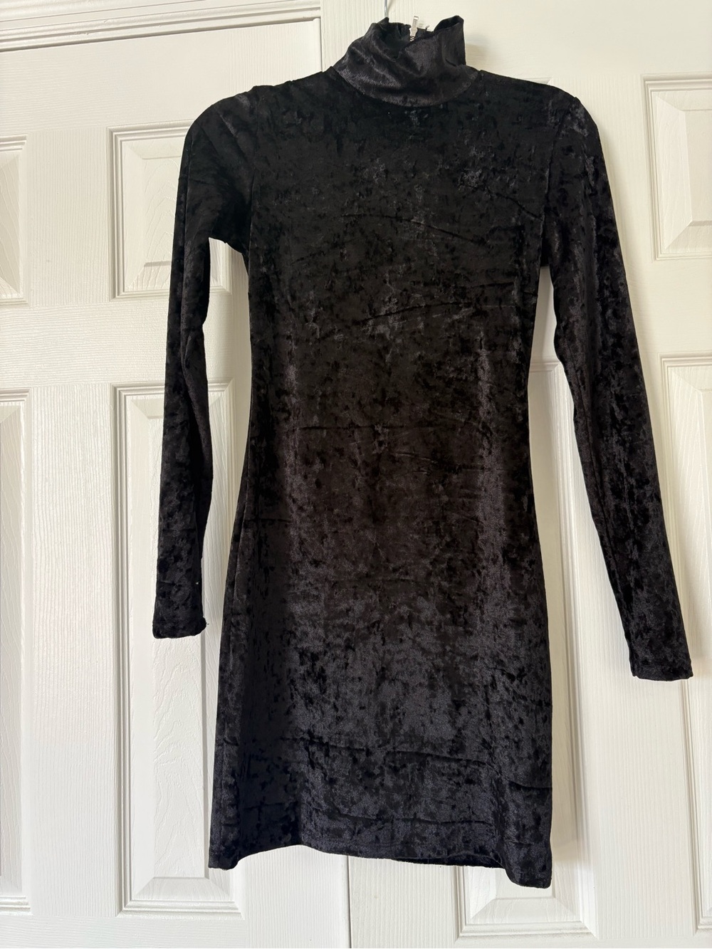 Bumpsuit Nicole Velvet Maternity Dress